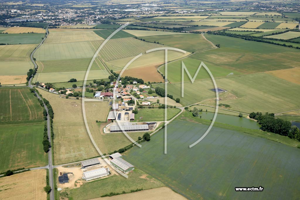 Photo arienne de Chantonnay (les Gabardires)