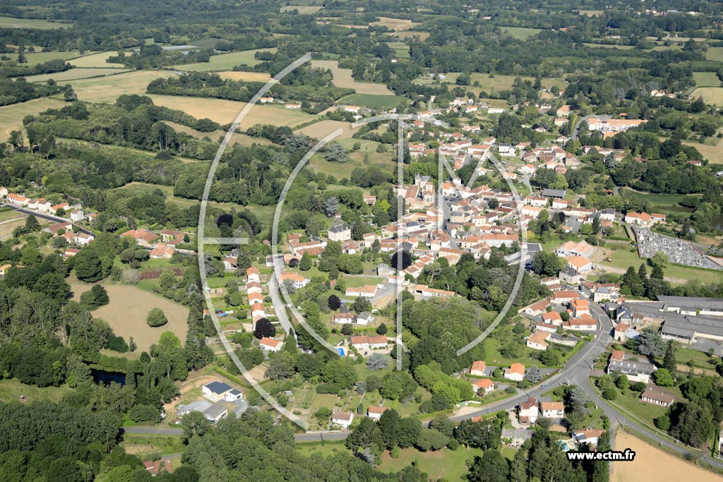 Photo arienne de La Caillre-Saint-Hilaire