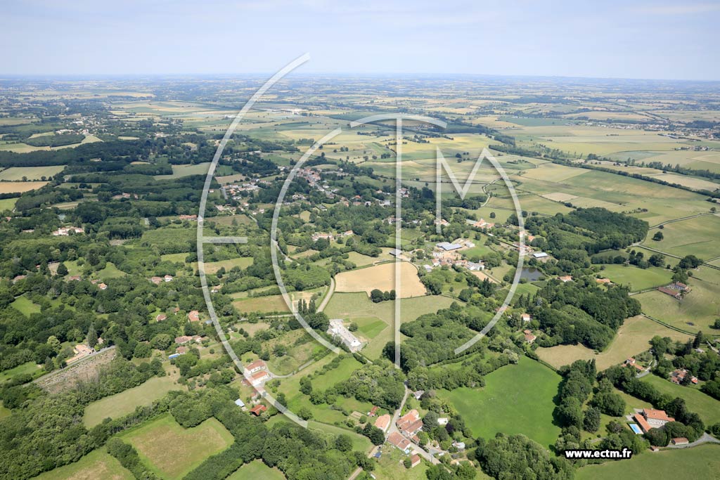 Photo arienne de La Caillre-Saint-Hilaire