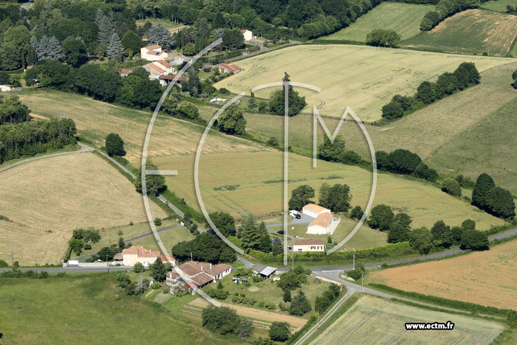 Photo arienne de La Caillre-Saint-Hilaire
