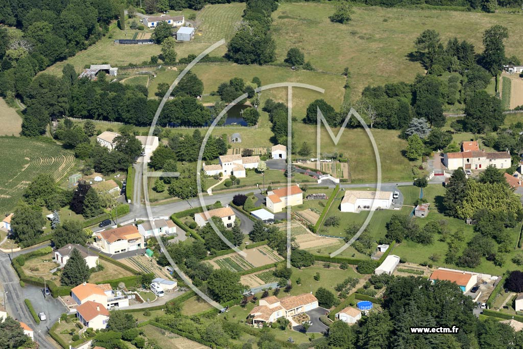 Photo arienne de La Caillre-Saint-Hilaire