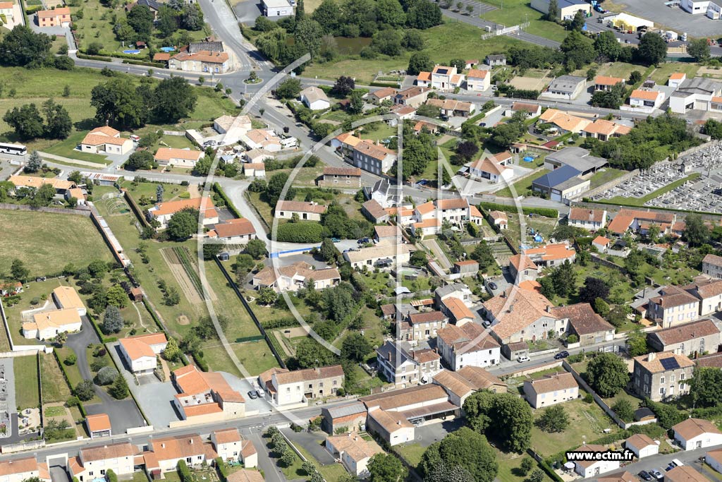 Photo arienne de Mouilleron-en-Pareds