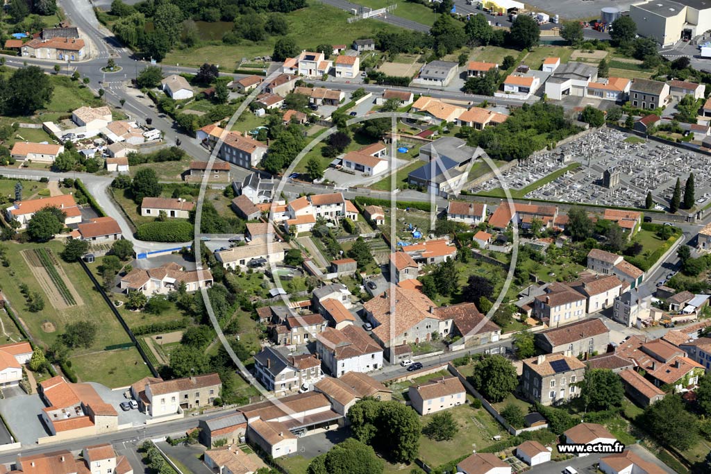 Photo arienne de Mouilleron-en-Pareds