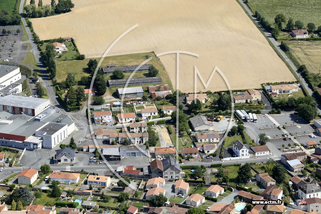 Photo arienne de Mouilleron-en-Pareds