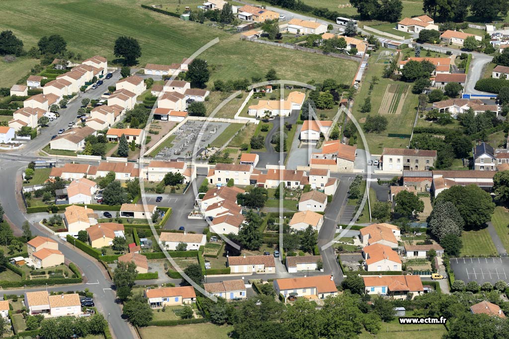 Photo arienne de Mouilleron-en-Pareds