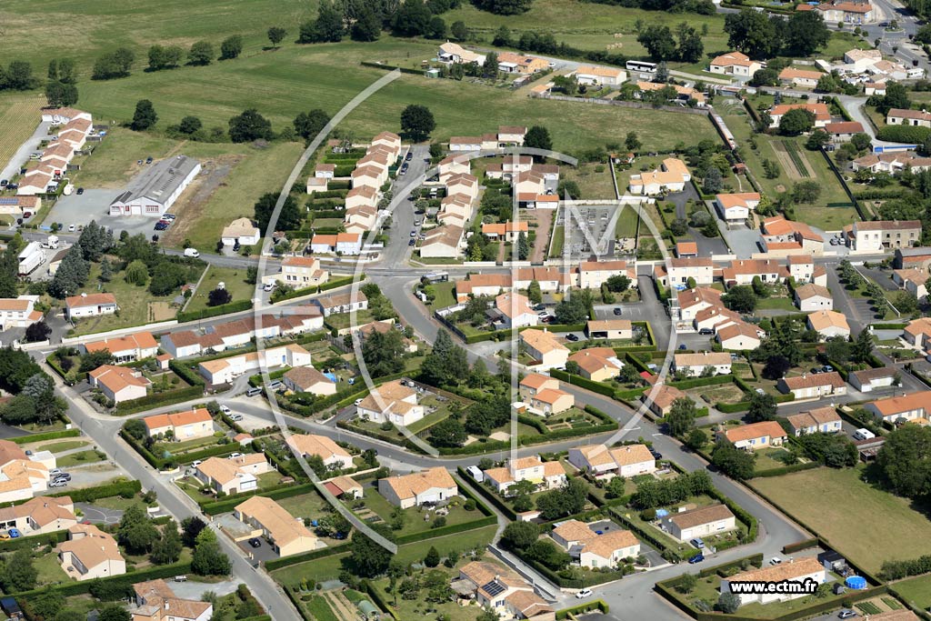 Photo arienne de Mouilleron-en-Pareds