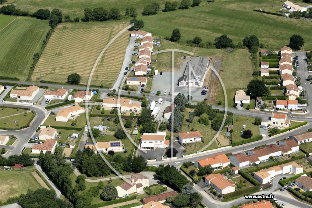 Photo arienne de Mouilleron-en-Pareds