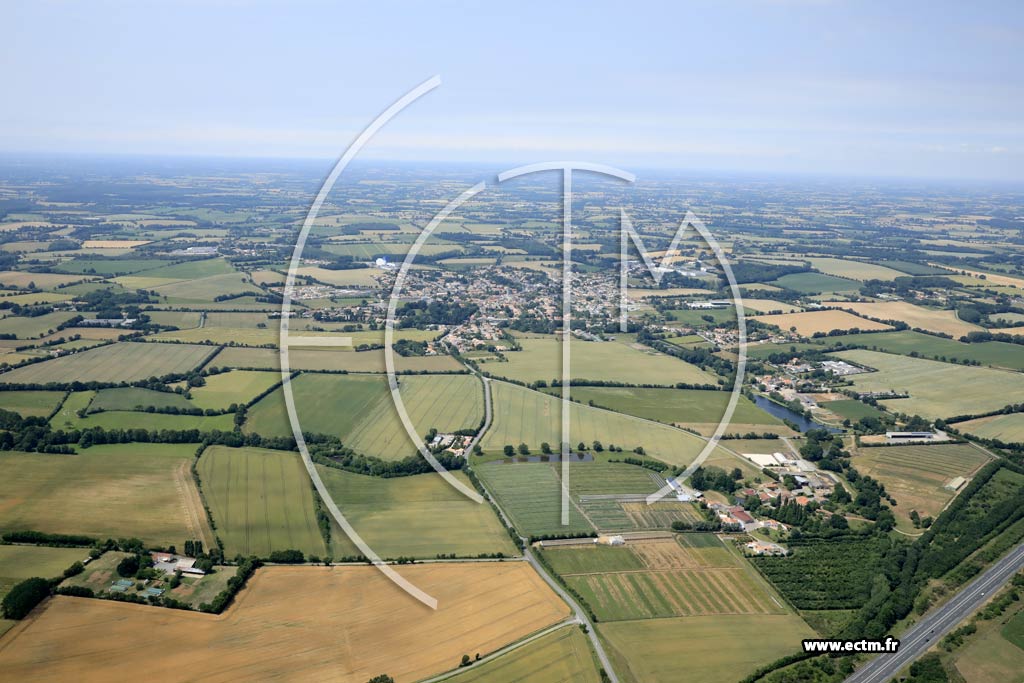 Photo arienne de Saint-Martin-des-Noyers