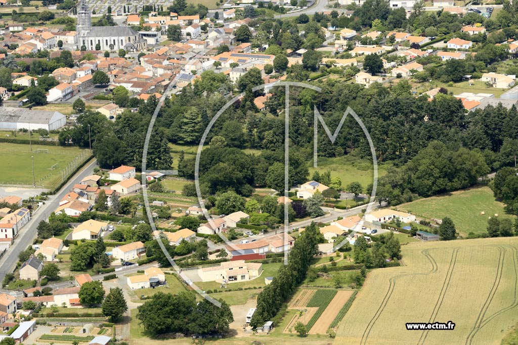 Photo arienne de Saint-Martin-des-Noyers