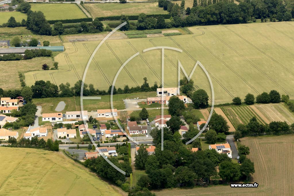 Photo arienne de Saint-Martin-des-Noyers