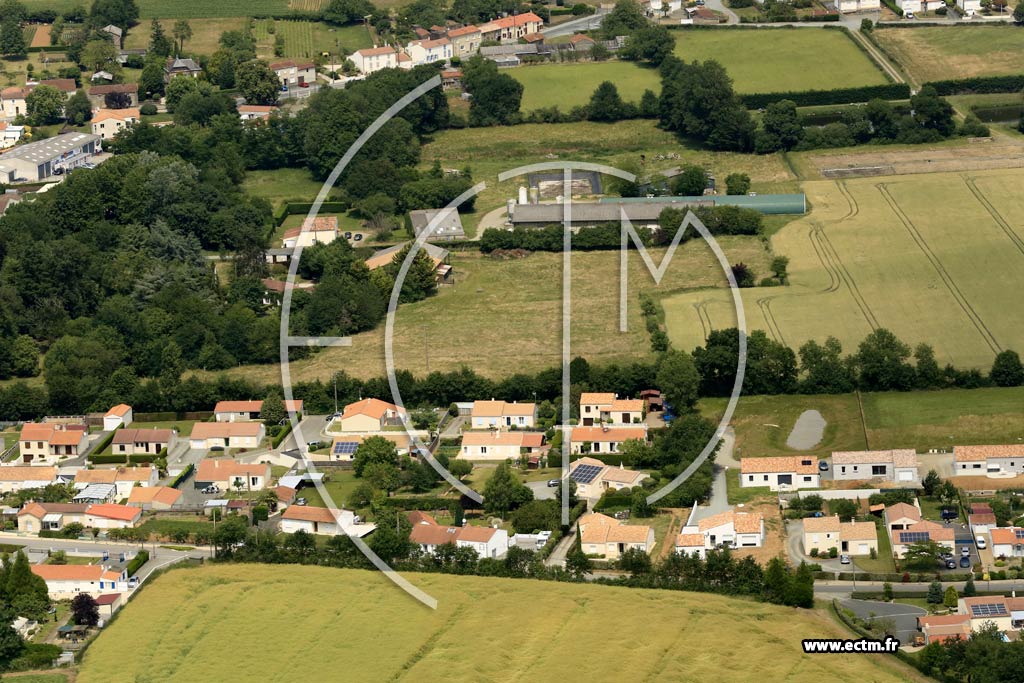 Photo arienne de Saint-Martin-des-Noyers