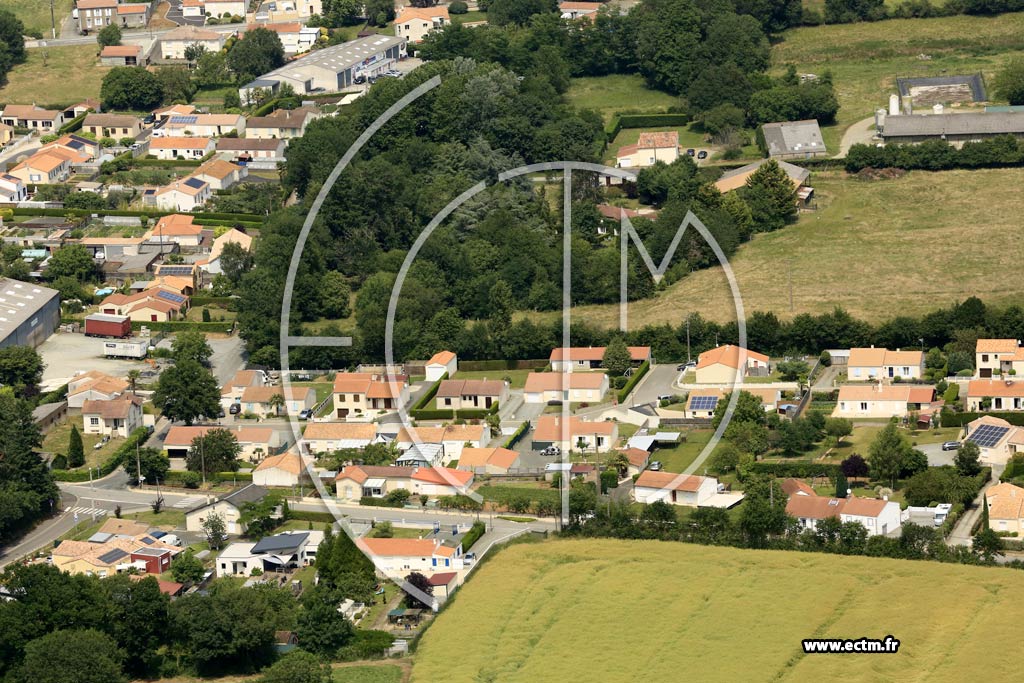 Photo arienne de Saint-Martin-des-Noyers