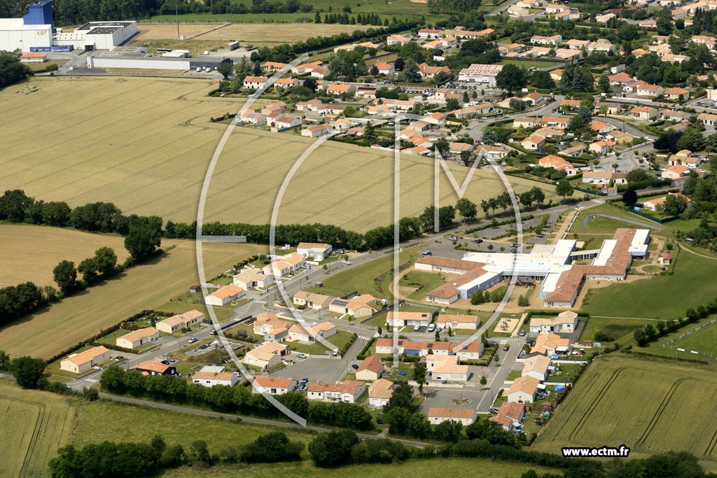 Photo arienne de Saint-Martin-des-Noyers