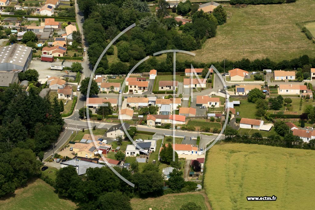 Photo arienne de Saint-Martin-des-Noyers