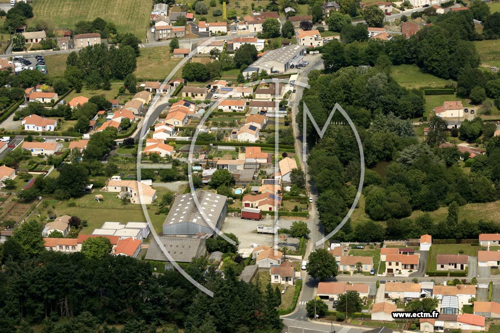 Photo arienne de Saint-Martin-des-Noyers