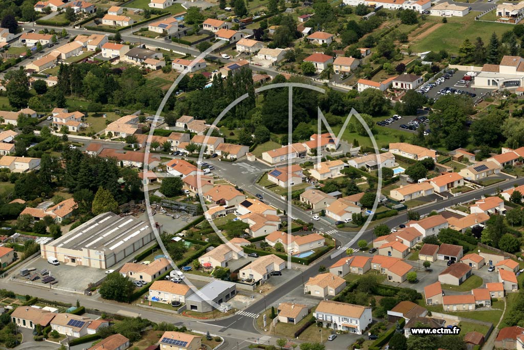 Photo arienne de Saint-Martin-des-Noyers