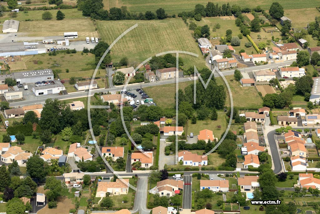 Photo arienne de Saint-Martin-des-Noyers
