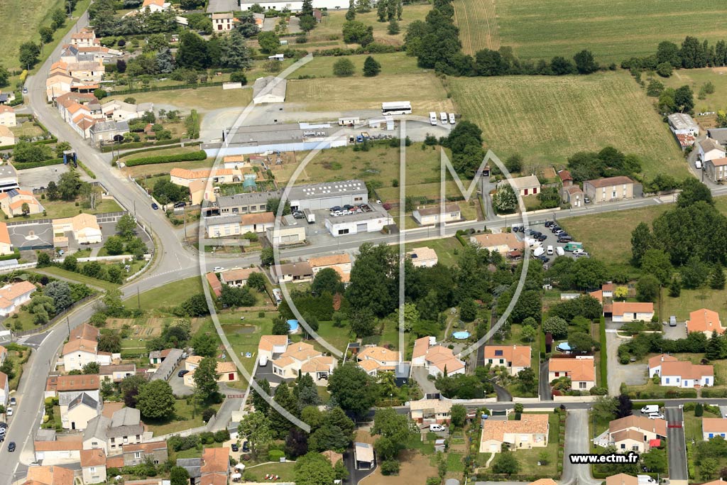 Photo arienne de Saint-Martin-des-Noyers