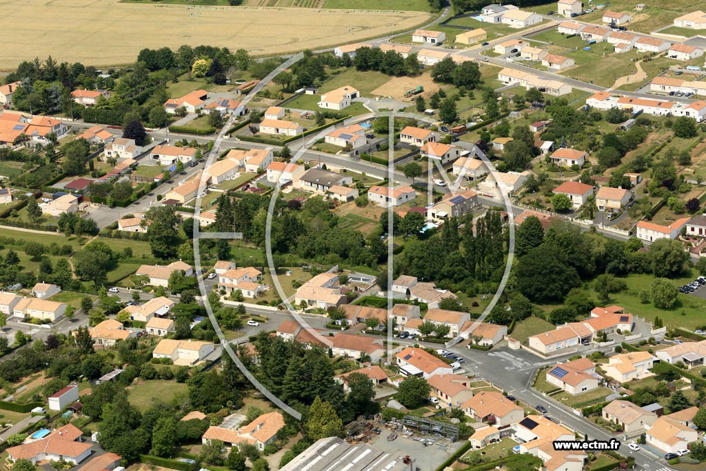 Photo arienne de Saint-Martin-des-Noyers