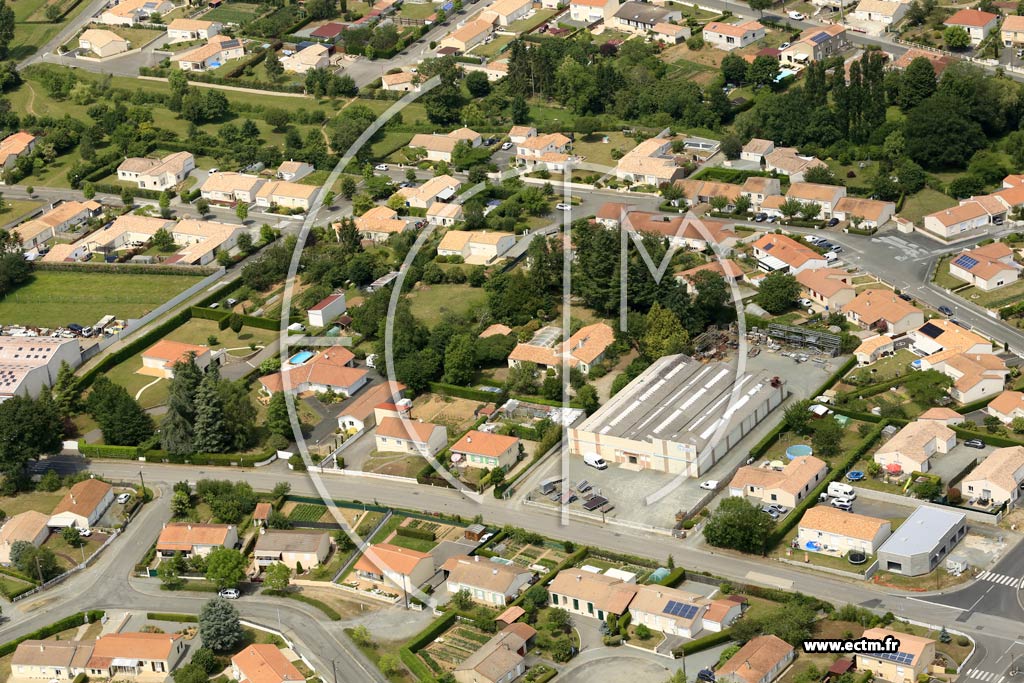 Photo arienne de Saint-Martin-des-Noyers