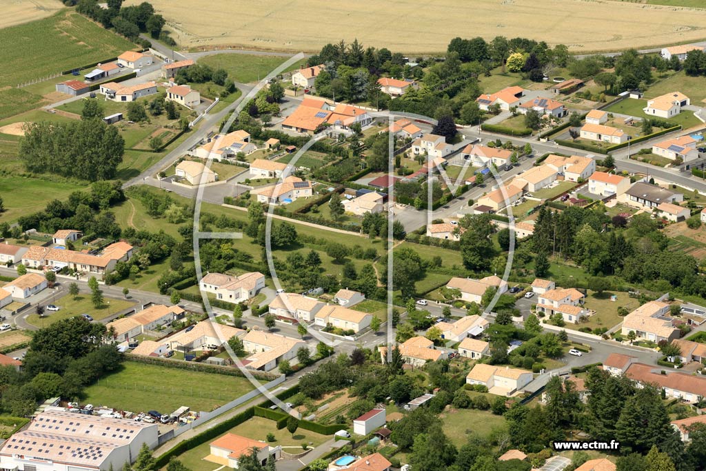 Photo arienne de Saint-Martin-des-Noyers