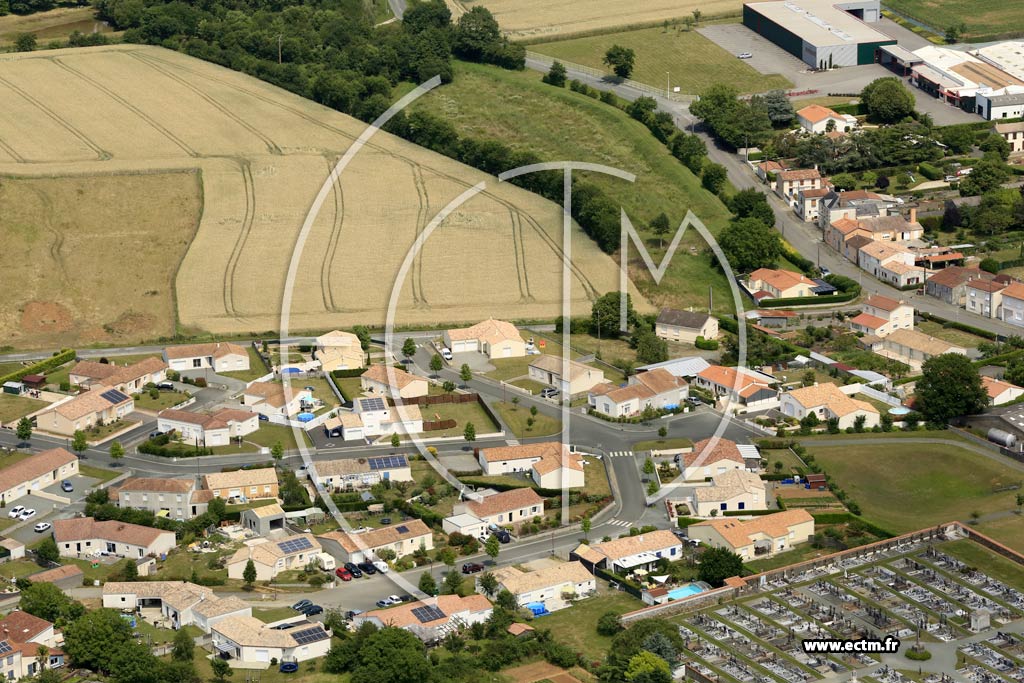 Photo arienne de Saint-Martin-des-Noyers
