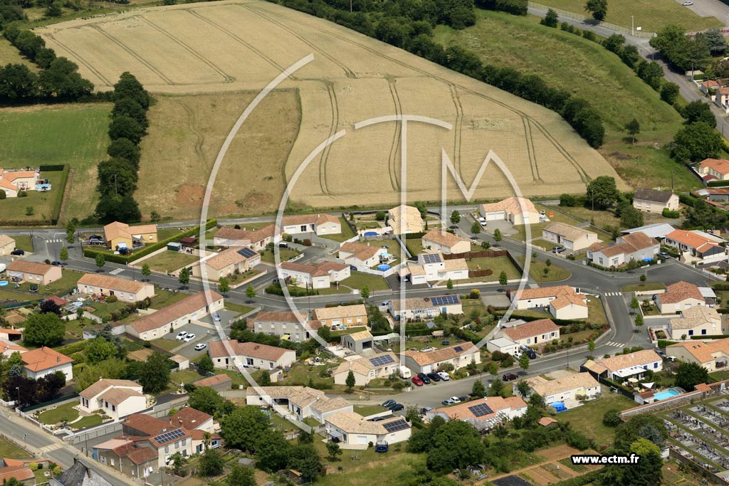 Photo arienne de Saint-Martin-des-Noyers
