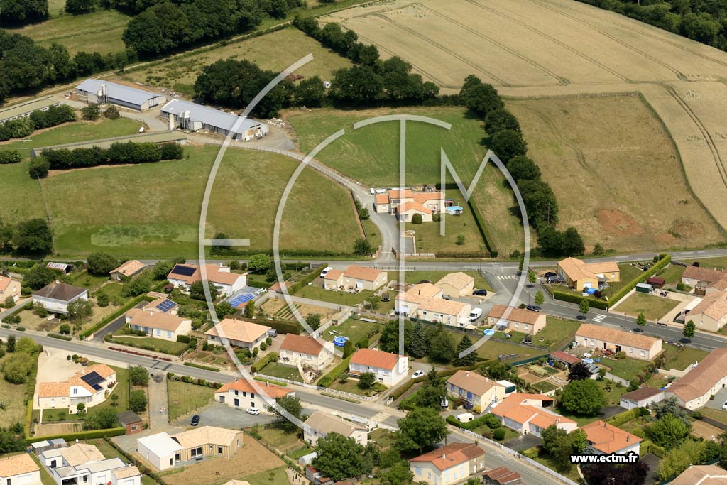 Photo arienne de Saint-Martin-des-Noyers
