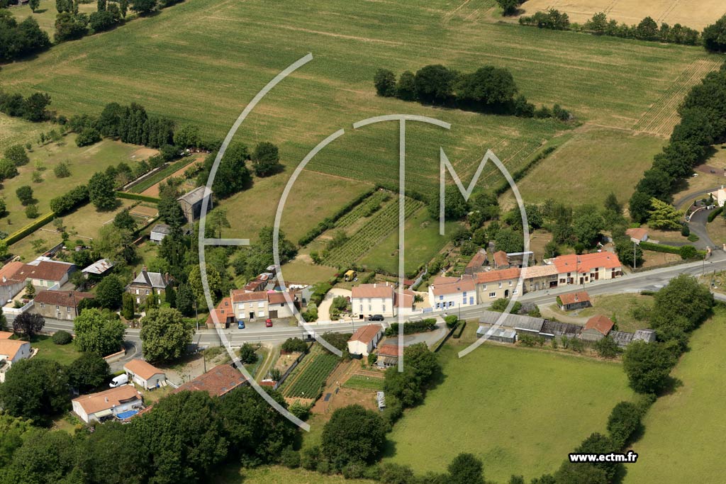 Photo arienne de Saint-Martin-des-Noyers