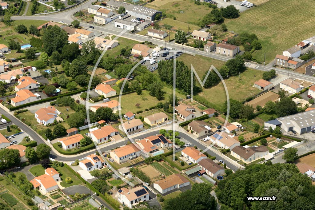 Photo arienne de Saint-Martin-des-Noyers