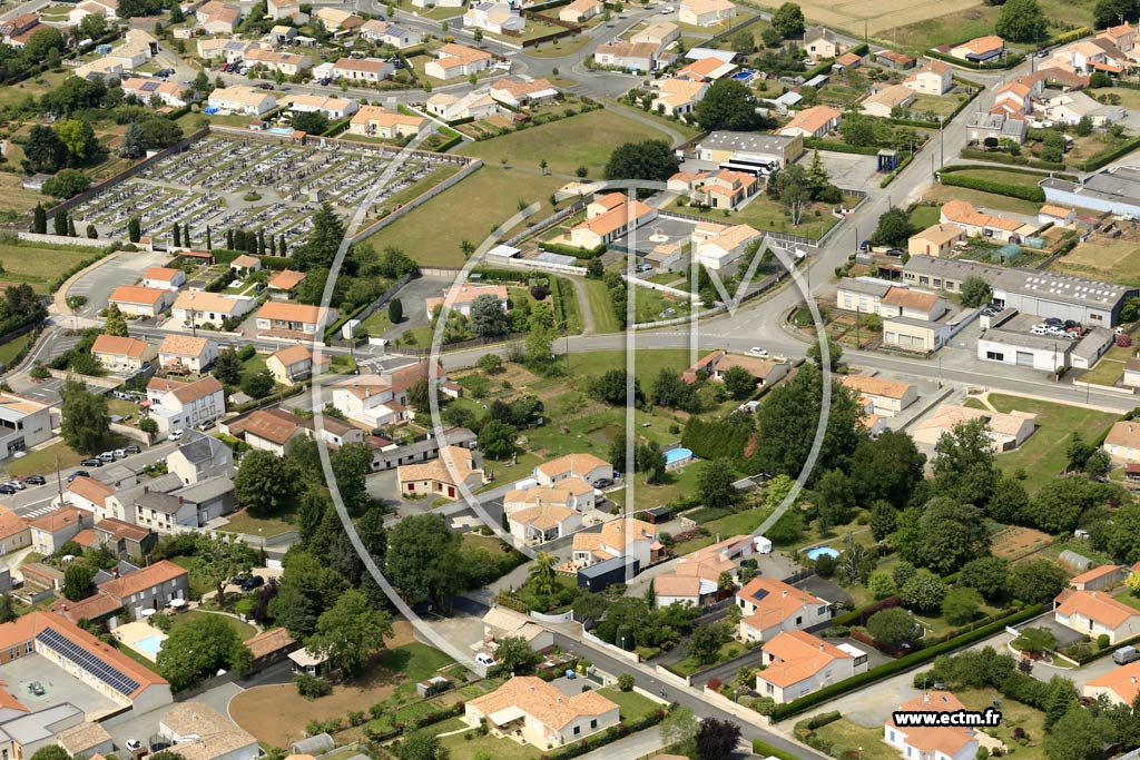 Photo arienne de Saint-Martin-des-Noyers