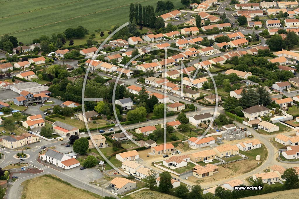 Photo arienne de Bgrolles-en-Mauges