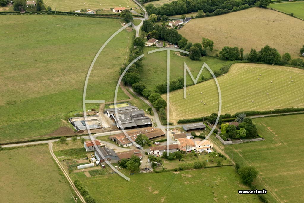 Photo arienne de Cholet (Croix des Landes)