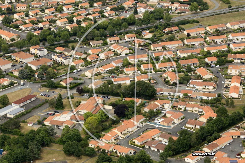 Photo arienne de Cholet (la Bourie)