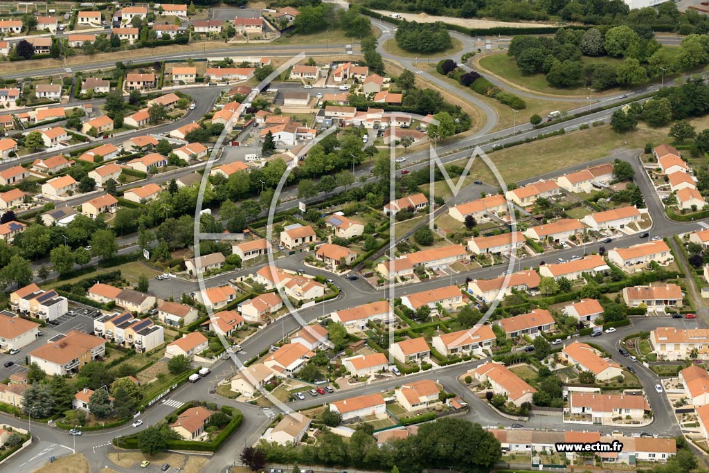 Photo arienne de Cholet (la Bourie)
