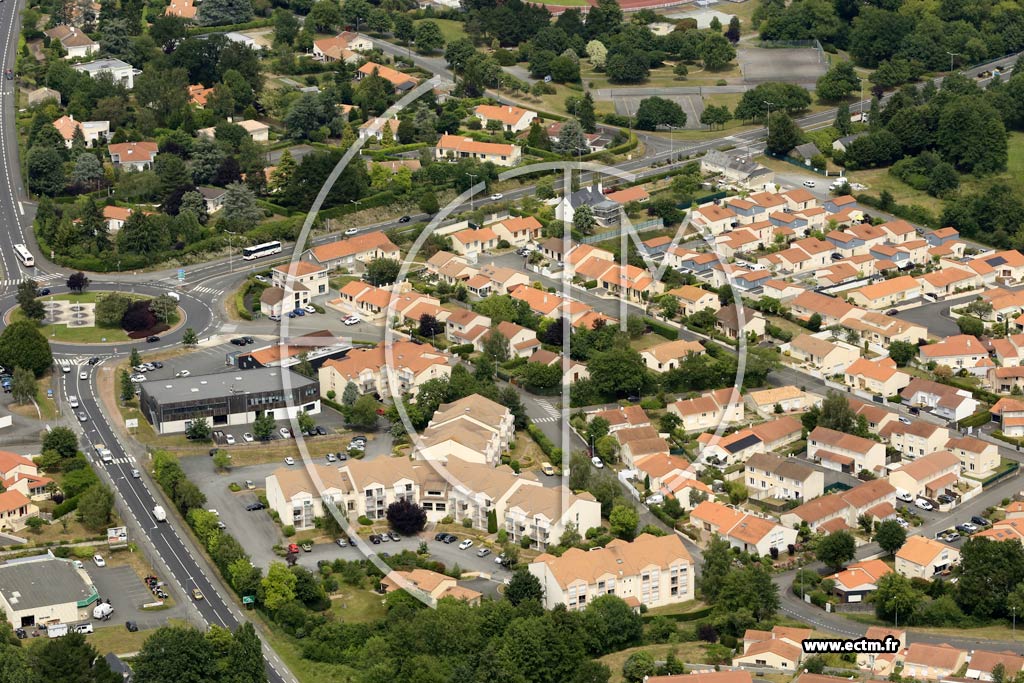 Photo arienne de Cholet (la Bringaille)