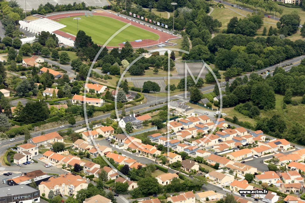 Photo arienne de Cholet (la Bringaille)