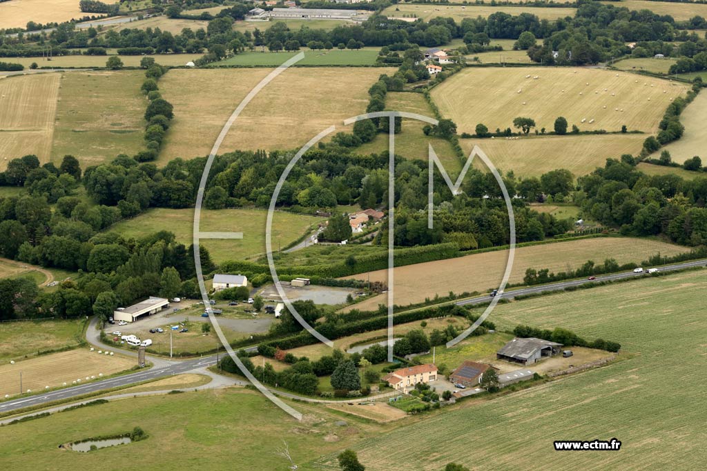 Photo arienne de Cholet (la Brissonnire)