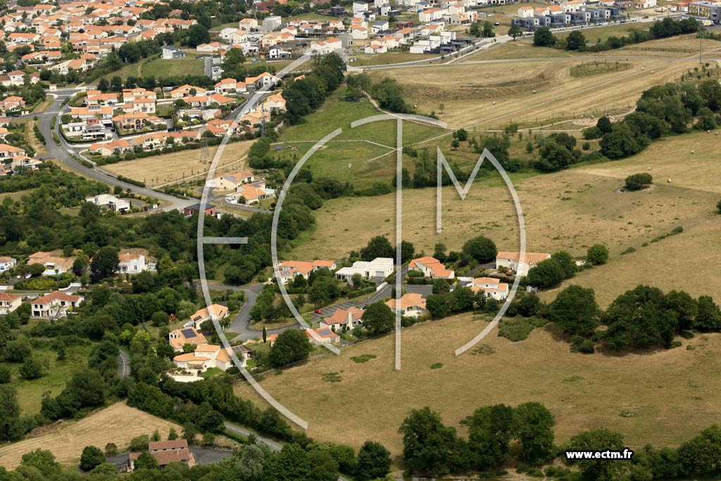 Photo arienne de Cholet (la Guignardire)