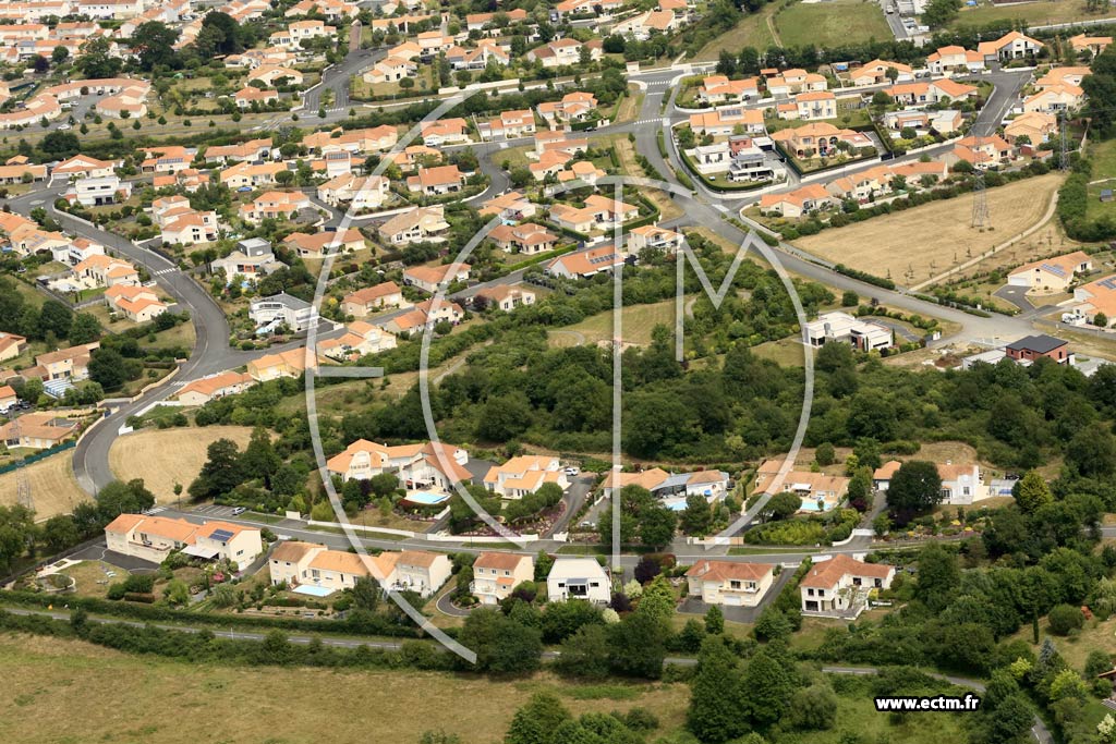 Photo arienne de Cholet (la Guignardire)