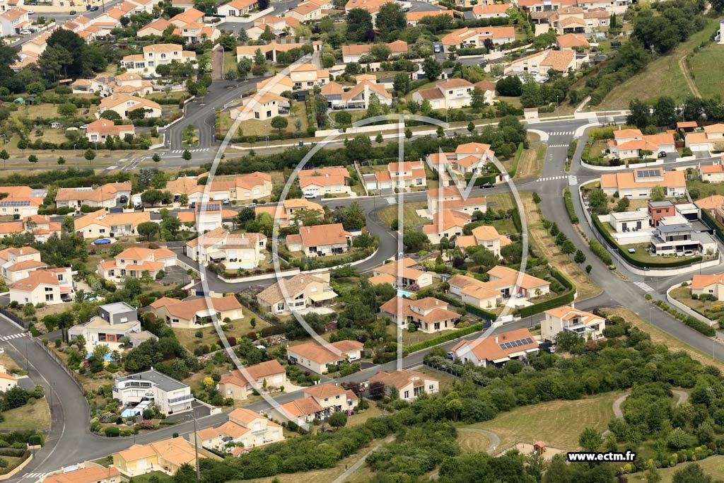 Photo arienne de Cholet (la Guignardire)