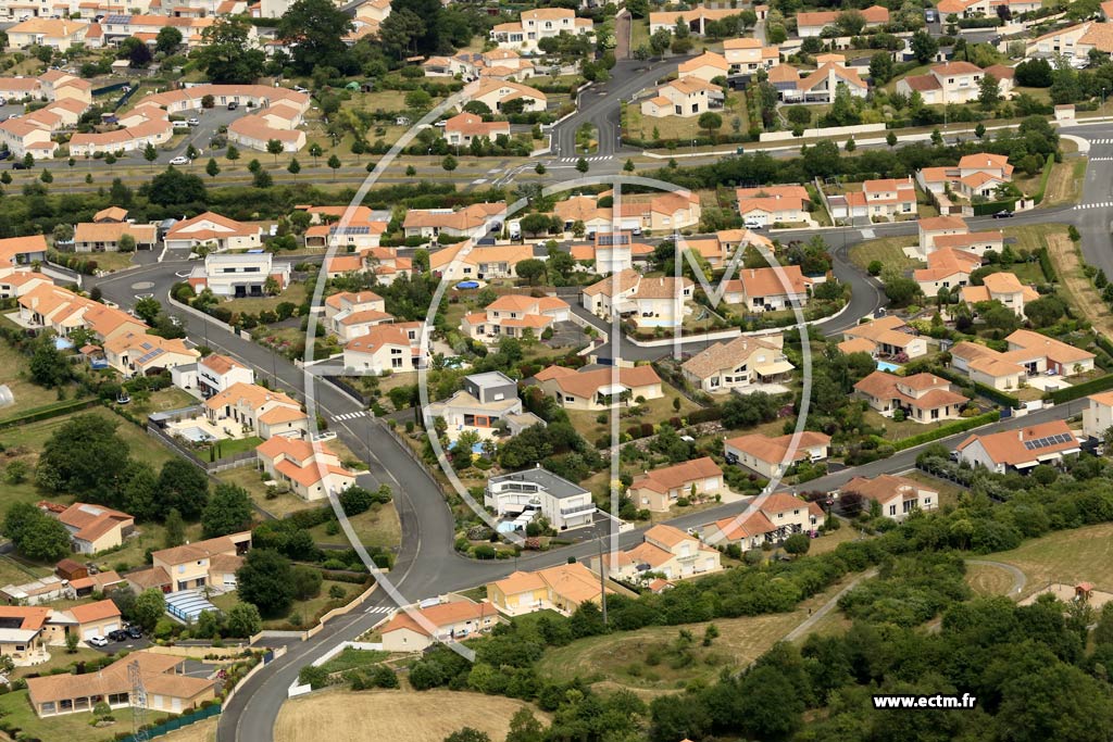 Photo arienne de Cholet (la Guignardire)