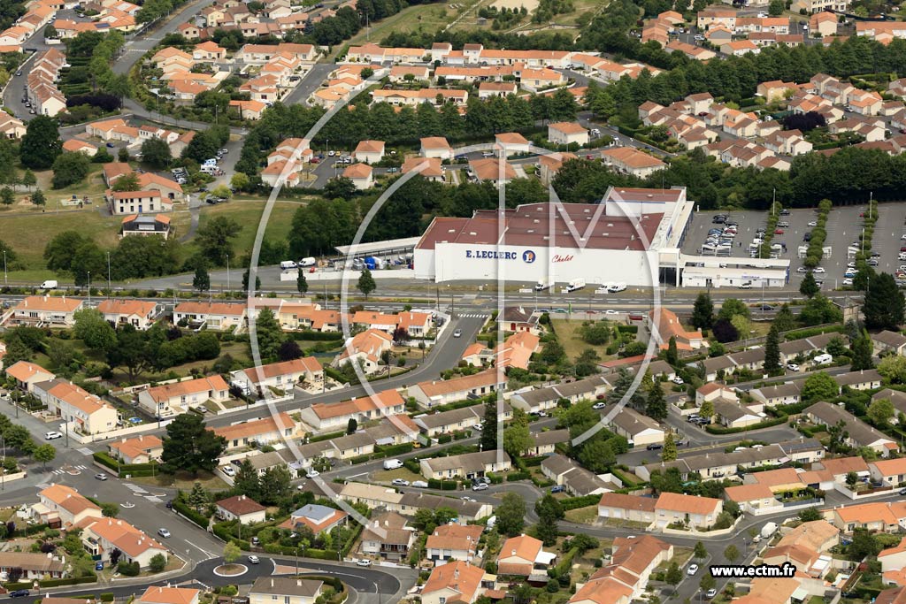 Photo arienne de Cholet (la Guignardire)
