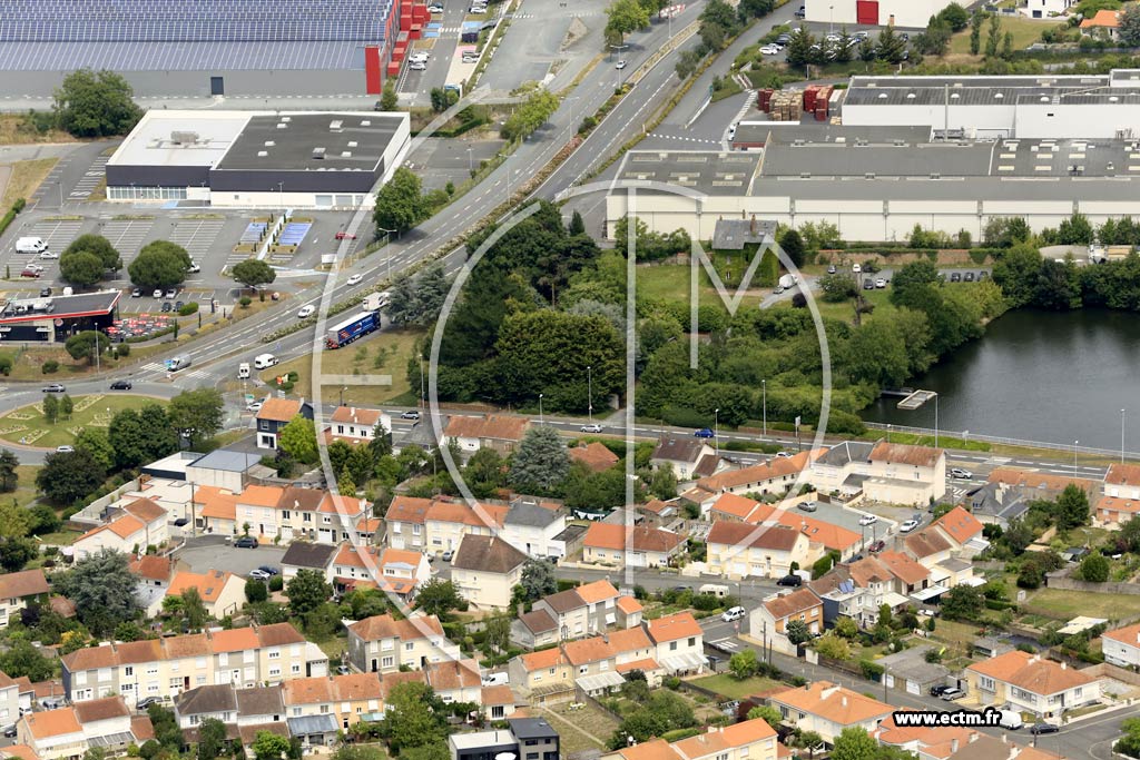 Photo arienne de Cholet (la Guignardire)