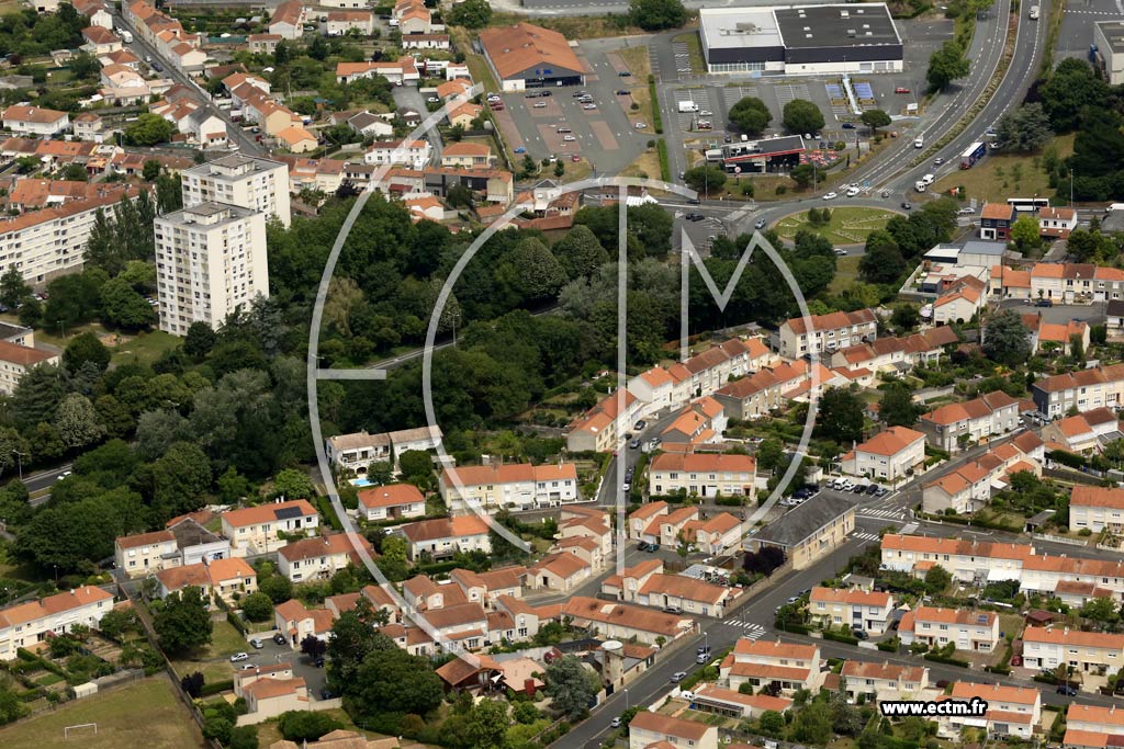 Photo arienne de Cholet (la Guignardire)