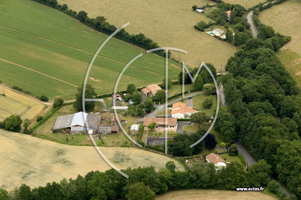 Photo arienne de Cholet (la Pilotire)