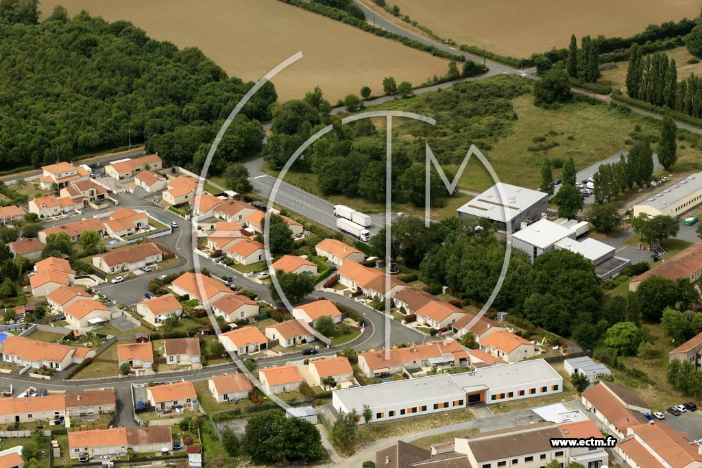 Photo arienne de Cholet (le Bois d'Ouin)