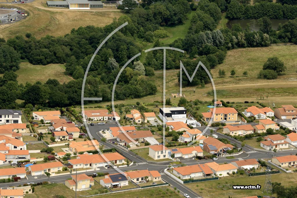 Photo arienne de Cholet (le Plessis)