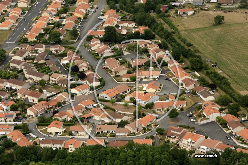 Photo arienne de Cholet (le Verger)