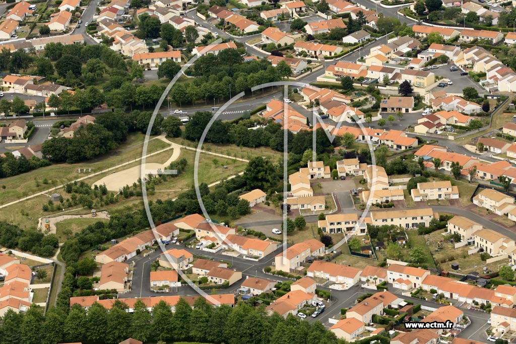 Photo arienne de Cholet (le Verger)